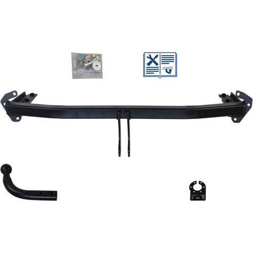 AUTO-HAK Anhängerkupplung starr inkl. Trail-Tec E-Satz 13polig & Montage - HONDA CIVIC VIII Hatchback