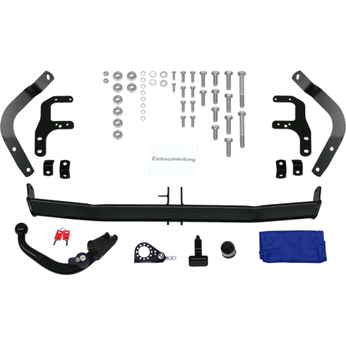 Brink Anhängerkupplung abnehmbar inkl. TowTec E-Satz 13polig & Montage - CITROËN C5 III Break