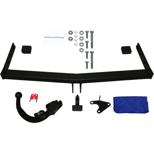 Brink Anhängerkupplung abnehmbar inkl. TowTec E-Satz 13polig & Montage - SEAT ALTEA XL