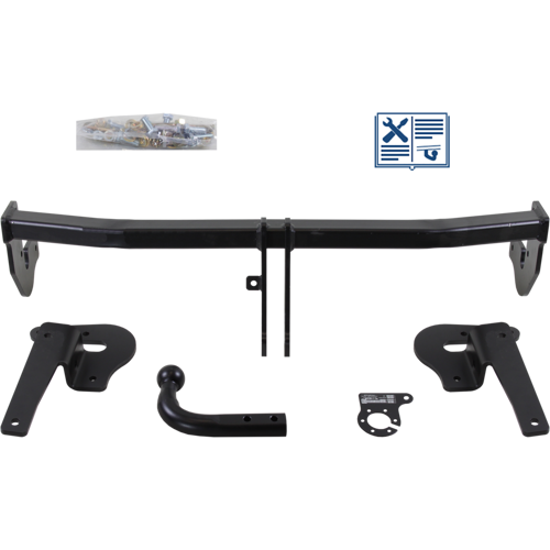 AUTO-HAK Anhängerkupplung starr inkl. ECS E-Satz 13polig & Montage - LEXUS NX