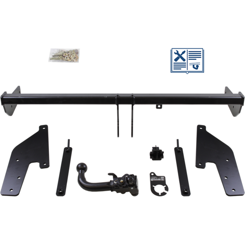 AUTO-HAK Anhängerkupplung abnehmbar inkl. ConWys E-Satz 13polig & Montage - RENAULT ESPACE V