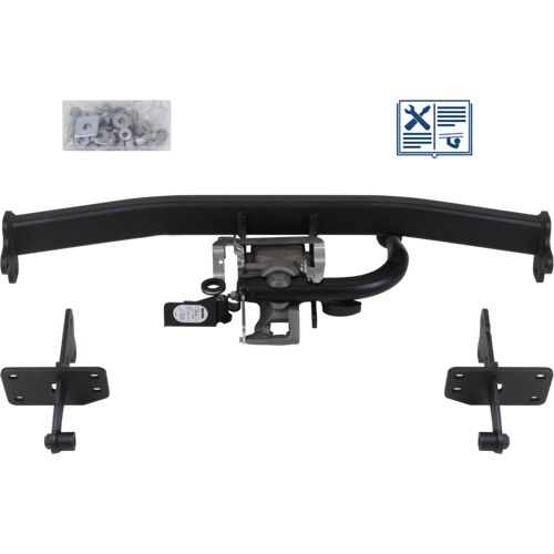 Brink Anhängerkupplung schwenkbar inkl. TowTec E-Satz 13polig & Montage - MERCEDES-BENZ E-KLASSE