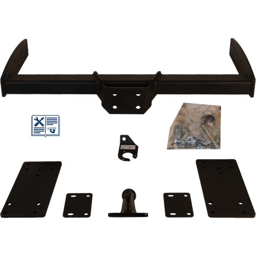 GDW Anhängebock inkl. Trail-Tec E-Satz 13polig & Montage - MERCEDES-BENZ SPRINTER 3-t Pritsche/Fahrgestell