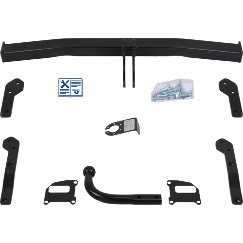 Hak-Pol Anhängerkupplung starr inkl. TowTec E-Satz 13polig & Montage - RENAULT GRAND SCÉNIC III