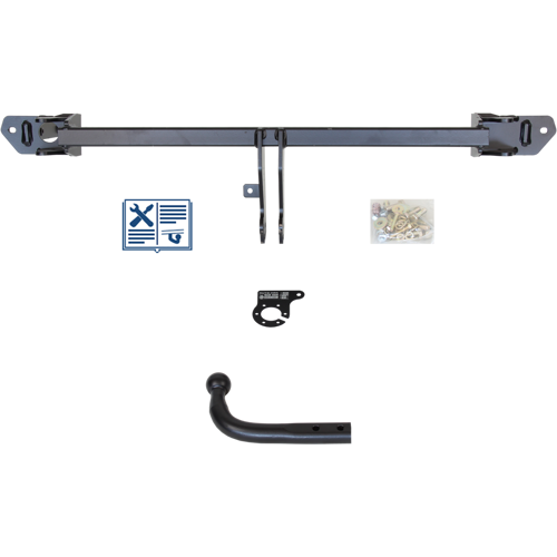 AUTO-HAK Anhängerkupplung starr inkl. TowTec E-Satz 13polig & Montage - KIA STONIC