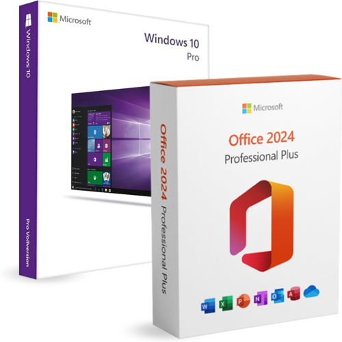 Licensel Office 2024 Professional Plus + Microsoft Windows 10 Pro - 1 dispositivo