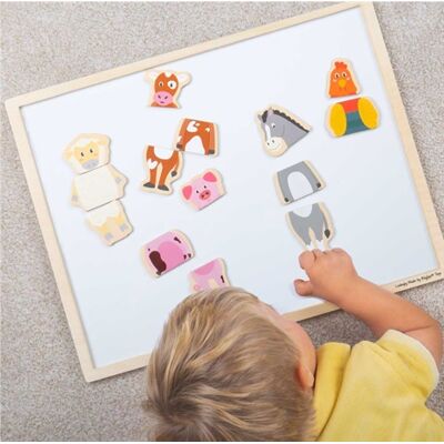 Bigjigs Toys Magnete mit Bauernhoftieren Bigjigs Toys Magnete mit Bauernhoftieren