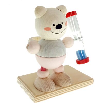Hess Sanduhr Standteddybär rosa Hess Sanduhr Standteddybär rosa