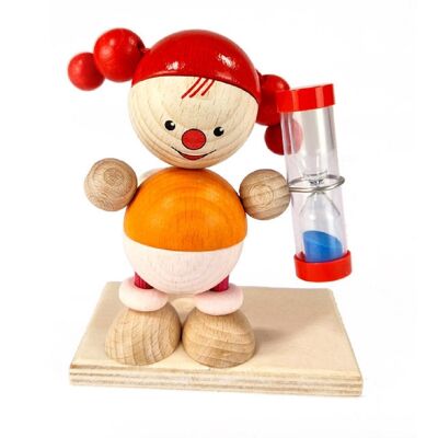 Hess Lucia Puppensanduhr zum Messen der Putzzeit Hess Lucia Puppensanduhr zum Messen der Putzzeit