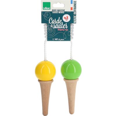 Vilac Jump Rope Eiscreme zwei Geschmacksrichtungen gelb-grün Vilac Jump Rope Eiscreme zwei Geschmacksrichtungen gelb-grün