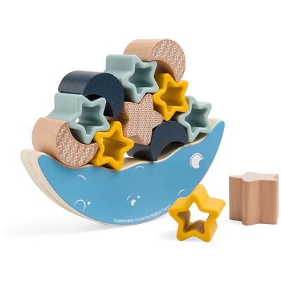 Bigjigs Toys Moon Balance-Motorspiel Bigjigs Toys Moon Balance-Motorspiel