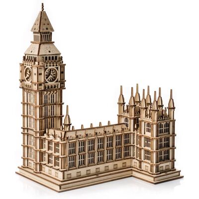Polnische Marke Little Story Big Ben Holz 3D Puzzle - Architektur Polnische Marke Little Story Big Ben Holz 3D Puzzle - Architektur