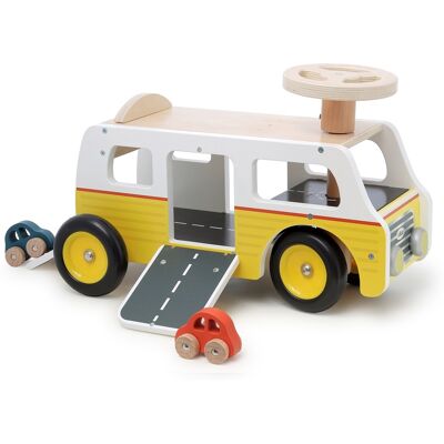 Vilac Holz Laufrad Transporter mit Garage Vilac Holz Laufrad Transporter mit Garage