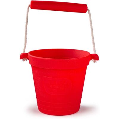 Bigjigs Toys Strand Eimer Rot Bigjigs Toys Strand Eimer Rot