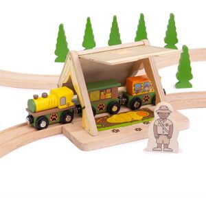 Bigjigs Rail Safarizelt Bigjigs Rail Safarizelt