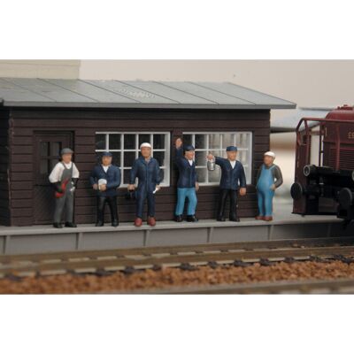 Piko Train Stabfiguren 6 Stück - 55730 Piko Train Stabfiguren 6 Stück - 55730