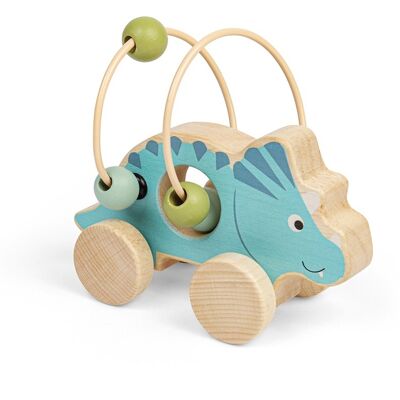 Bigjigs Triceratops Duwfigur - Prähistorische Spielzeit Bigjigs Triceratops Duwfigur - Prähistorische Spielzeit