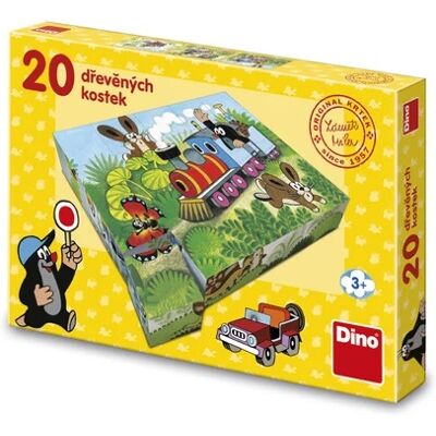 Dino KRTEK Holzbausteine - Lernspielzeug Dino KRTEK Holzbausteine - Lernspielzeug
