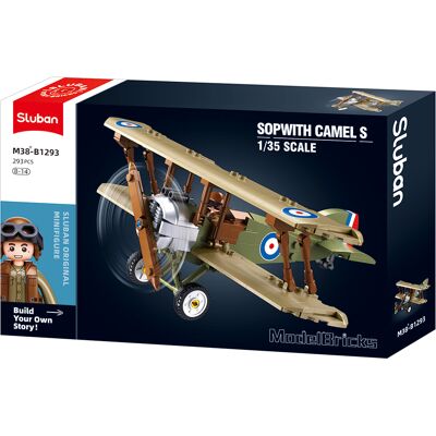 Sluban Model Bricks M38-B1293 Sopwith 1.35 Doppeldecker Sluban Model Bricks M38-B1293 Sopwith 1.35 Doppeldecker