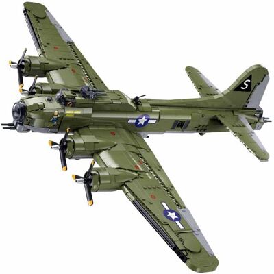 Sluban Model Bricks M38-B1367 Amerikanischer B-17G-Bomber im Maßstab 1:44 Sluban Model Bricks M38-B1367 Amerikanischer B-17G-Bomber im Maßstab 1:44
