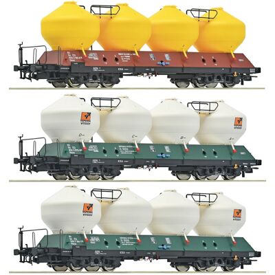 Roco 3-teiliges Set Betonmischer Uacs ČD - 6600180 Roco 3-teiliges Set Betonmischer Uacs ČD - 6600180