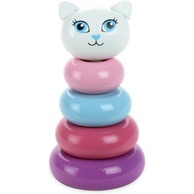 VILAC Girly Farben Stapelspielzeug - 12M+ - Stapeln & Feinmotorik fördern VILAC Girly Farben Stapelspielzeug - 12M+ - Stapeln & Feinmotorik fördern