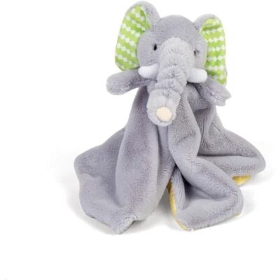 Bigjigs Elefanten Plüsch Kuscheltuch - Baby Kuscheltuch - Mehrfarben Bigjigs Elefanten Plüsch Kuscheltuch - Baby Kuscheltuch - Mehrfarben