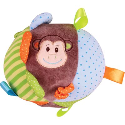 Bigjigs Toys Bigjigs Baby Textil Aktiv Ball Affe Frech Bigjigs Toys Bigjigs Baby Textil Aktiv Ball Affe Frech