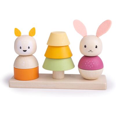 Bigjigs Toys Forest Stacker - FSC 100% Unisex Bigjigs Toys Forest Stacker - FSC 100% Unisex