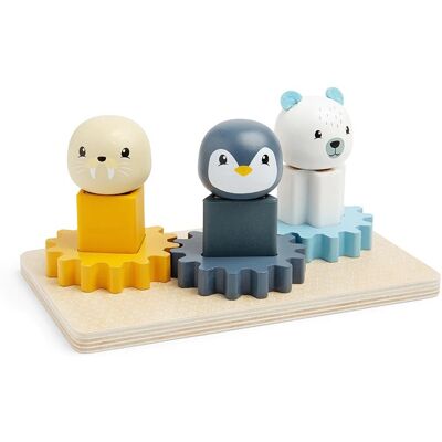 Bigjigs Toys Motorikbrett Artic Bigjigs Toys Motorikbrett Artic