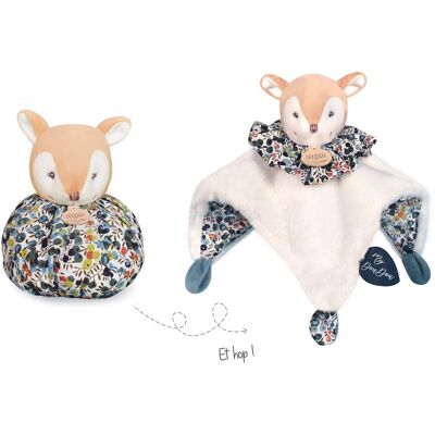Doudou et Compagnie Paris Doudou Schnuffeltuch 3in1 Doudou et Compagnie Paris Doudou Schnuffeltuch 3in1