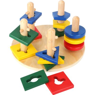 Small foot Motorik-Türme - Holz 15-teilig - Feinmotorik Spielzeug - Deutschland Small foot Motorik-Türme - Holz 15-teilig - Feinmotorik Spielzeug - Deutschland