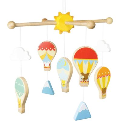 Le Toy Van - Baby-Mobile - Wolken & Heißluftballons - Holzdeko Le Toy Van - Baby-Mobile - Wolken & Heißluftballons - Holzdeko