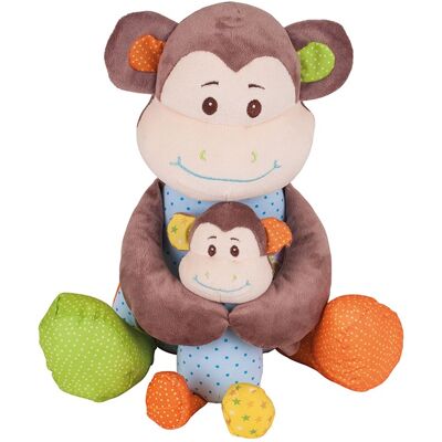 Bigjigs Toys Bigjigs Baby Monkey Frech Groß Bigjigs Toys Bigjigs Baby Monkey Frech Groß