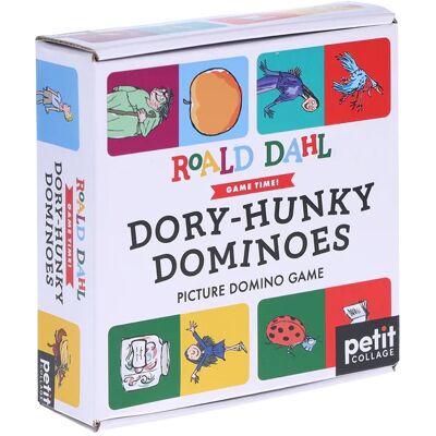 Petit Collage Domino Dory - Hunky Buch von Roald Dahl Petit Collage Domino Dory - Hunky Buch von Roald Dahl