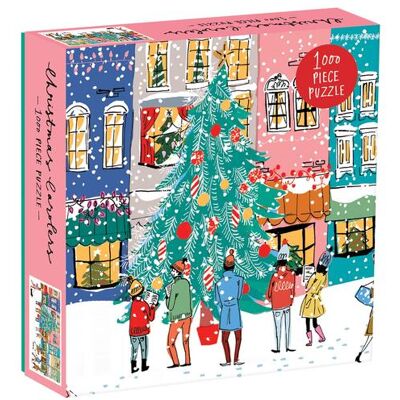 Galison Puzzle Christmas Carolers 1000 Teile Galison Puzzle Christmas Carolers 1000 Teile