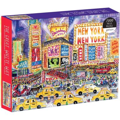 Galison Puzzle Lichter am Broadway 2000 Teile Galison Puzzle Lichter am Broadway 2000 Teile