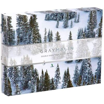 Galison Doppelseitiges Puzzle Snow Gray Malin 500 Teile Galison Doppelseitiges Puzzle Snow Gray Malin 500 Teile
