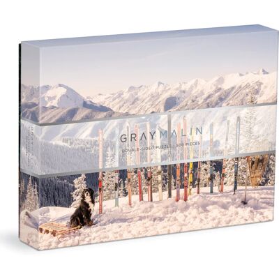 Galison Winter Holiday Puzzle 500 Teile Galison Winter Holiday Puzzle 500 Teile