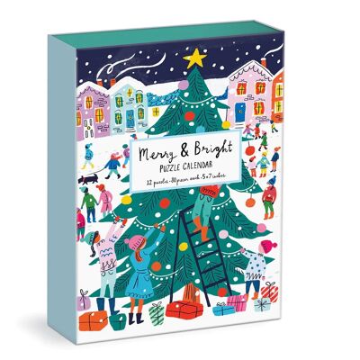 Galison Puzzle Adventskalender 12 in 1 Galison Puzzle Adventskalender 12 in 1