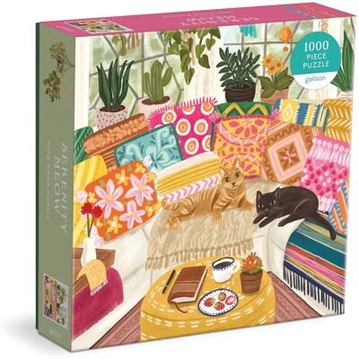 Galison Puzzle Ruhende Katzen Gray Malin 1000 Teile Galison Puzzle Ruhende Katzen Gray Malin 1000 Teile