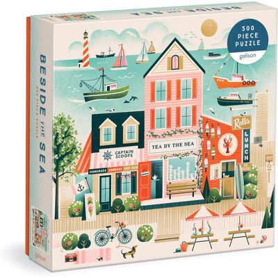 Galison Puzzle Bistro am Meer 500 Teile Galison Puzzle Bistro am Meer 500 Teile