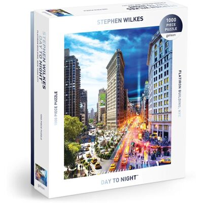 Galison Puzzle Flatiron Day to Night™ Stephen Wilkes 1000 Teile Galison Puzzle Flatiron Day to Night™ Stephen Wilkes 1000 Teile