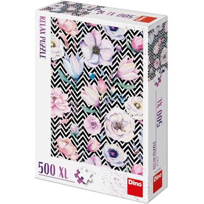 Dino Puzzle Blumen 500 XL Teile Dino Puzzle Blumen 500 XL Teile