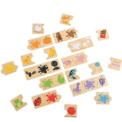 Bigjigs Toys Didaktisches Puzzle Farben Bigjigs Toys Didaktisches Puzzle Farben
