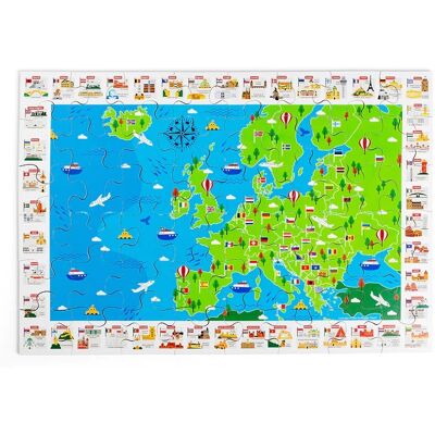 Bigjigs Toys Puzzle Europäische Denkmäler Bigjigs Toys Puzzle Europäische Denkmäler