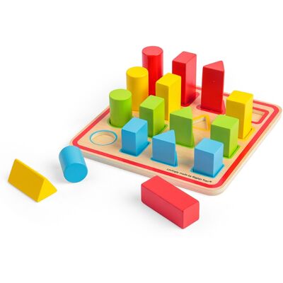 Bigjigs Toys Bunte Einsatzformen Bigjigs Toys Bunte Einsatzformen