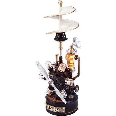 RoboTime Mechanisches 3D-Puzzle Da Vinci Hubschrauber RoboTime Mechanisches 3D-Puzzle Da Vinci Hubschrauber