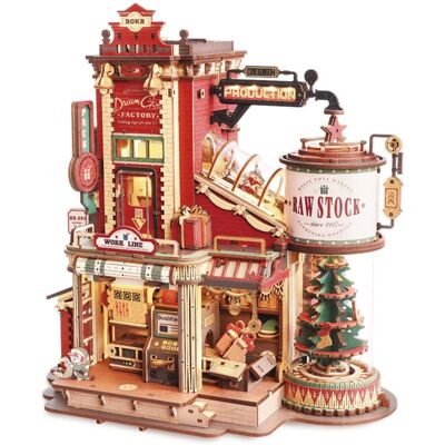RoboTime 3D-Puzzle Spieluhr aus Holz Magische Geschenkefabrik RoboTime 3D-Puzzle Spieluhr aus Holz Magische Geschenkefabrik