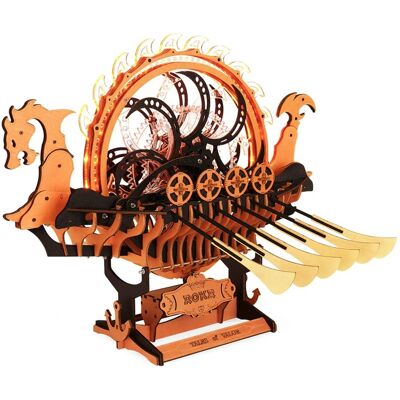 RoboTime 3D-Holzpuzzle Wikinger-Drachenschiff RoboTime 3D-Holzpuzzle Wikinger-Drachenschiff